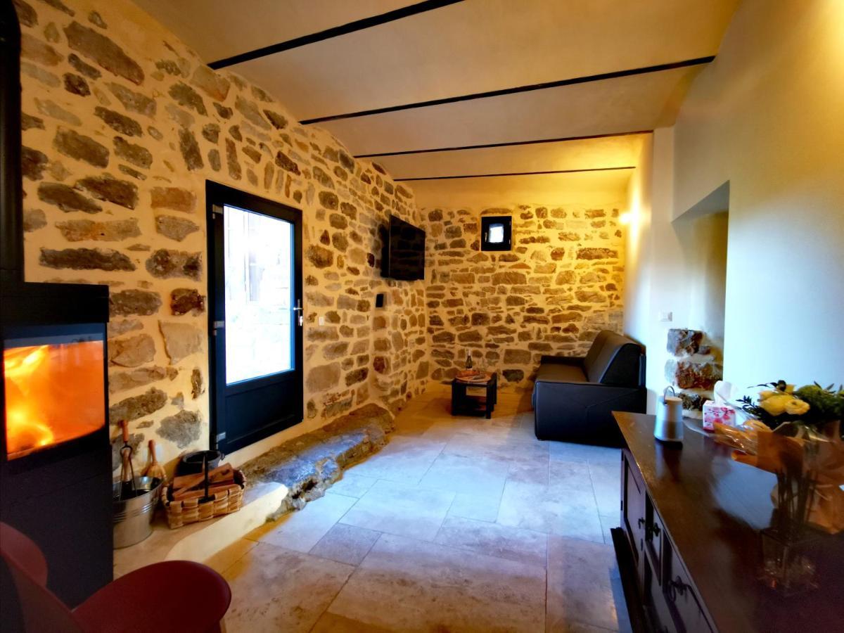 Magnifique Gite En Pierres 6 Personnes Avec Piscine Privee Ardeche Plein Sud Lablachère Zewnętrze zdjęcie
