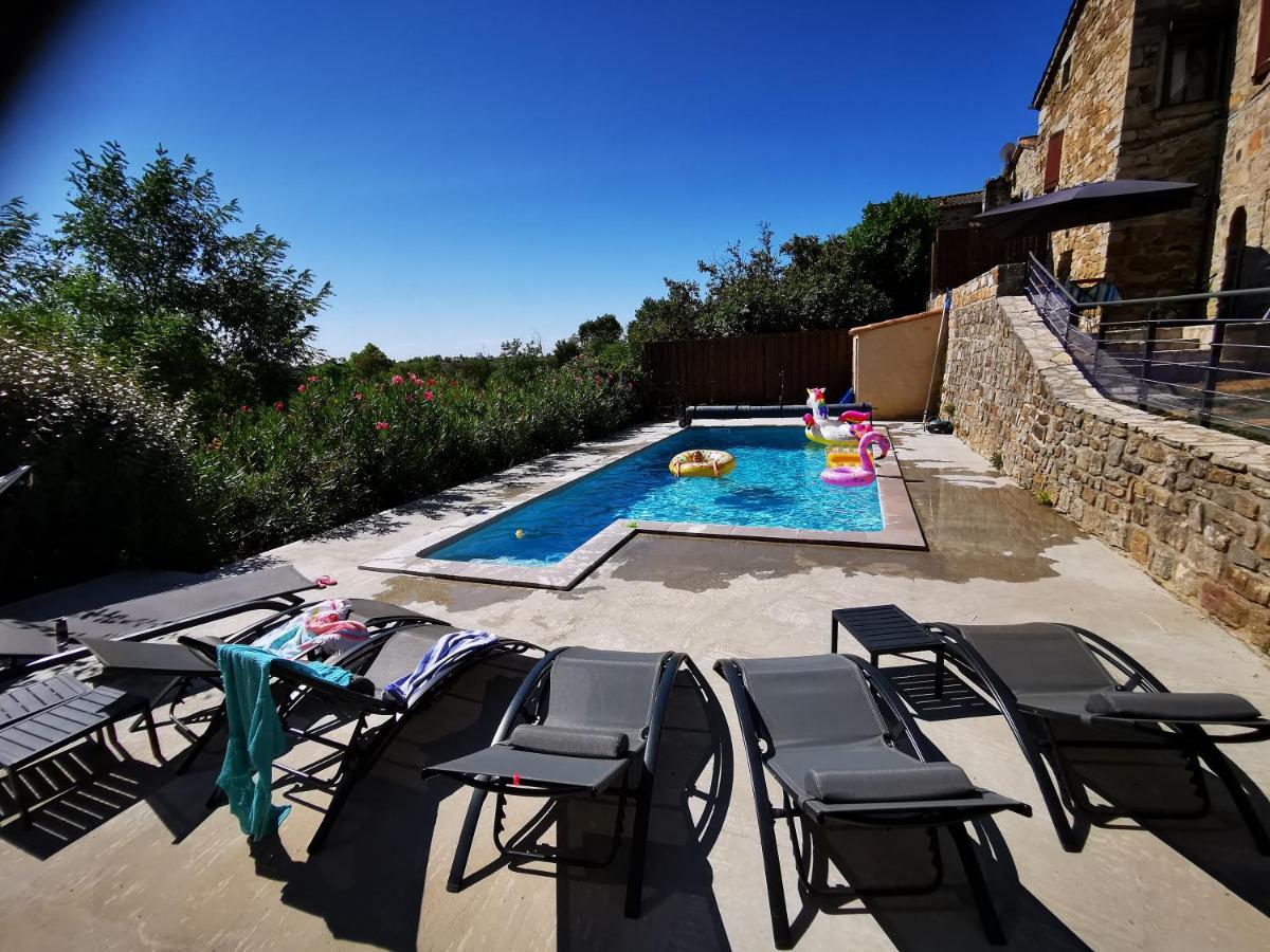 Magnifique Gite En Pierres 6 Personnes Avec Piscine Privee Ardeche Plein Sud Lablachère Zewnętrze zdjęcie