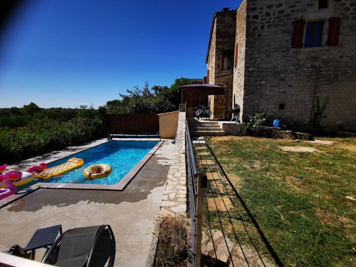 Magnifique Gite En Pierres 6 Personnes Avec Piscine Privee Ardeche Plein Sud Lablachère Zewnętrze zdjęcie